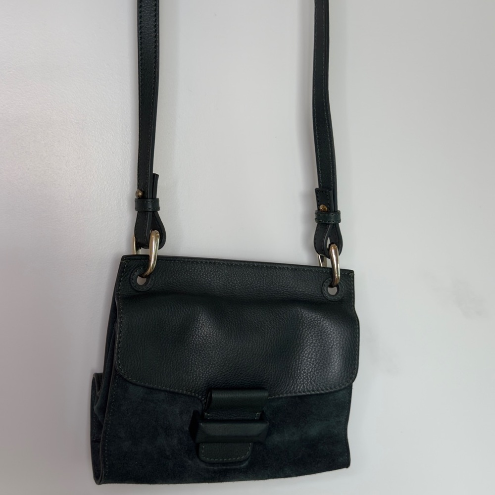 Massimo Dutti Teal Crossbody Bag - Picture 6 of 6